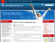 Tablet Screenshot of neurologopeda-szczecin.pl